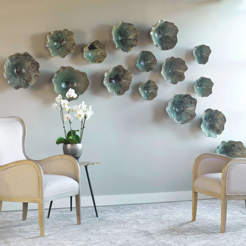 Uttermost - Teo Wood Wall Art, Set/3 - 04178 veiw 4