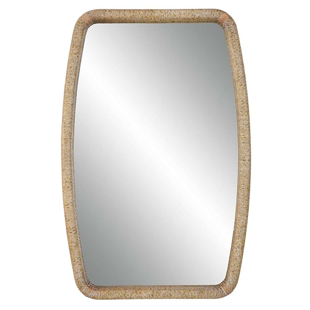 Uttermost - Tiki Rattan Mirror - 09831 veiw 1