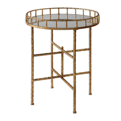 Uttermost - Tilly Bright Gold Accent Table - 24711 veiw 2