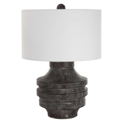 Uttermost - Timber Carved Wood Table Lamp - 30147-1 veiw 3