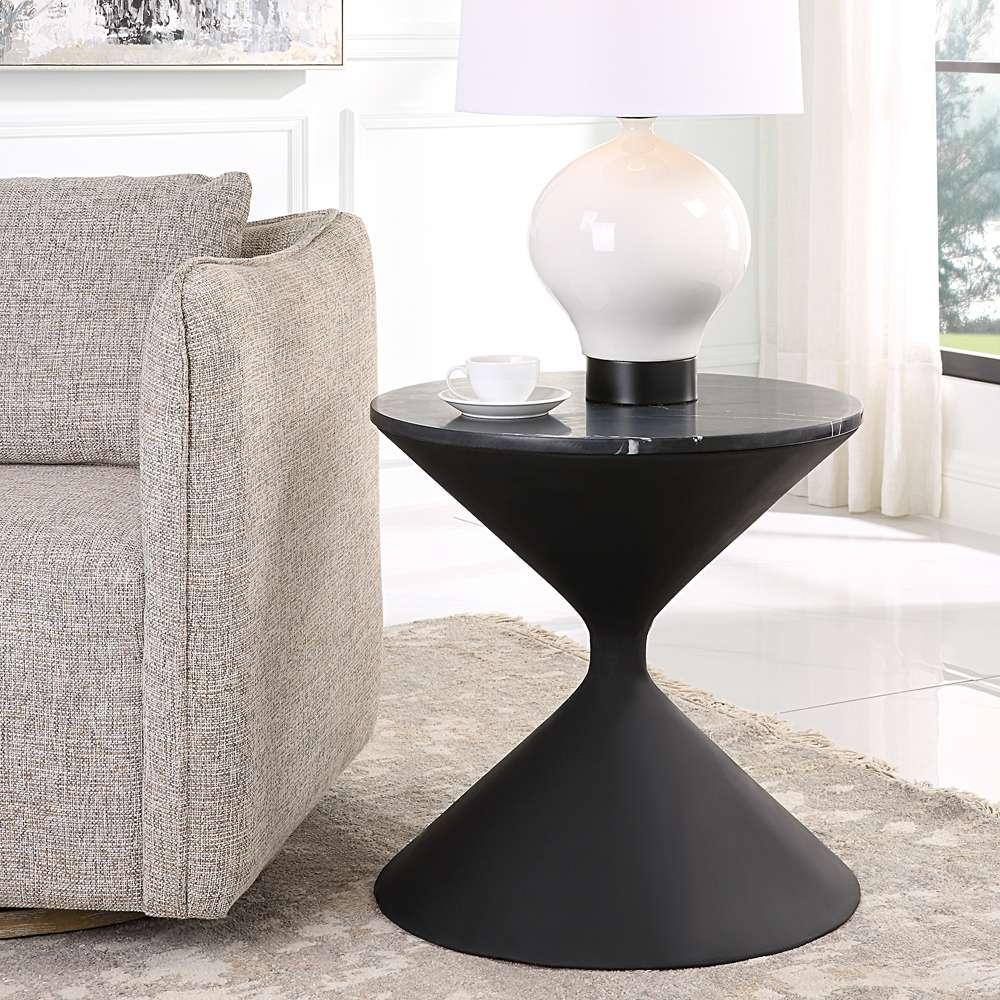 Uttermost - Times Up Hourglass Shaped Side Table - 22888 veiw 3