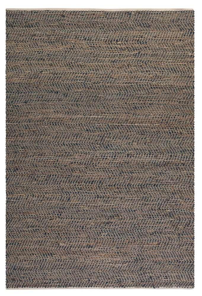 Uttermost - Tobais 9 X 12 Rescued Leather & Hemp Rug - 71001-9 veiw 2