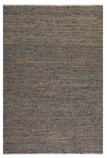 Uttermost - Tobais 9 X 12 Rescued Leather & Hemp Rug - 71001-9 veiw 2