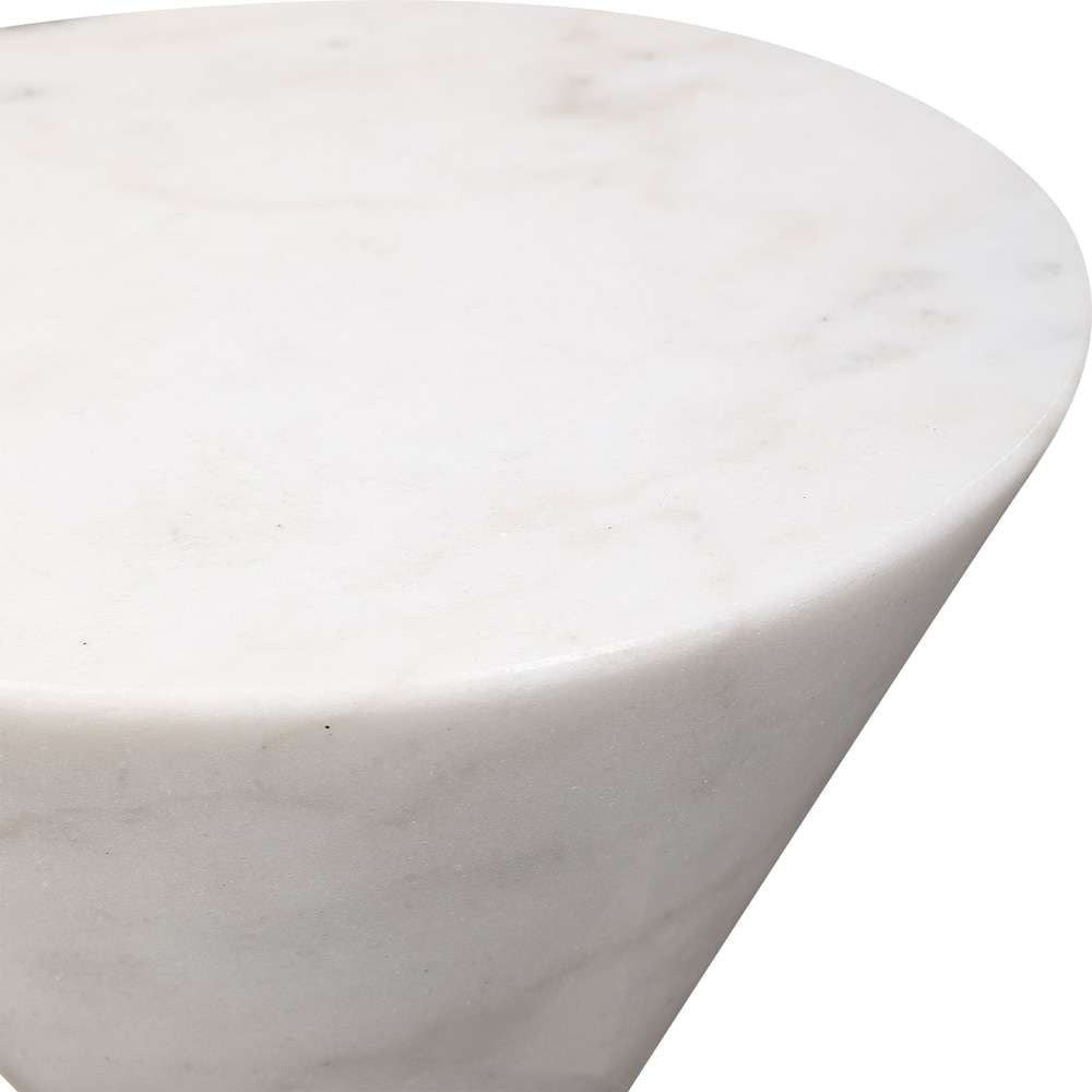 Uttermost - Top Hat Marble Drink Table - 24976 veiw 2
