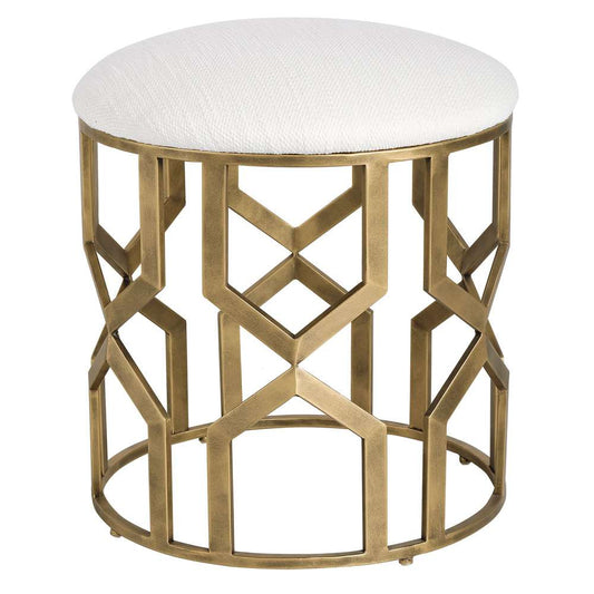 Uttermost - Trellis Geometric Accent Stool - 23579 veiw 1