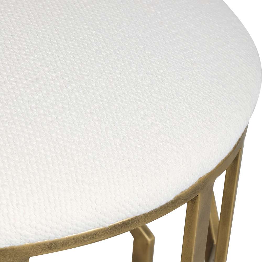 Uttermost - Trellis Geometric Accent Stool - 23579 veiw 3