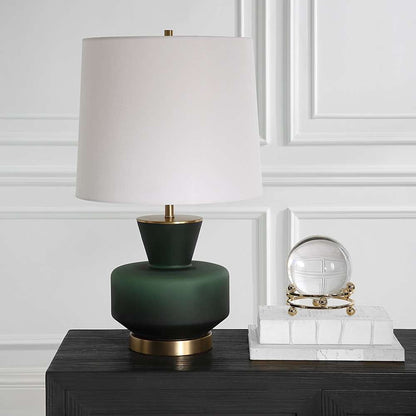 Uttermost - Trentino Dark Emerald Green Table Lamp - 30232-1 veiw 2
