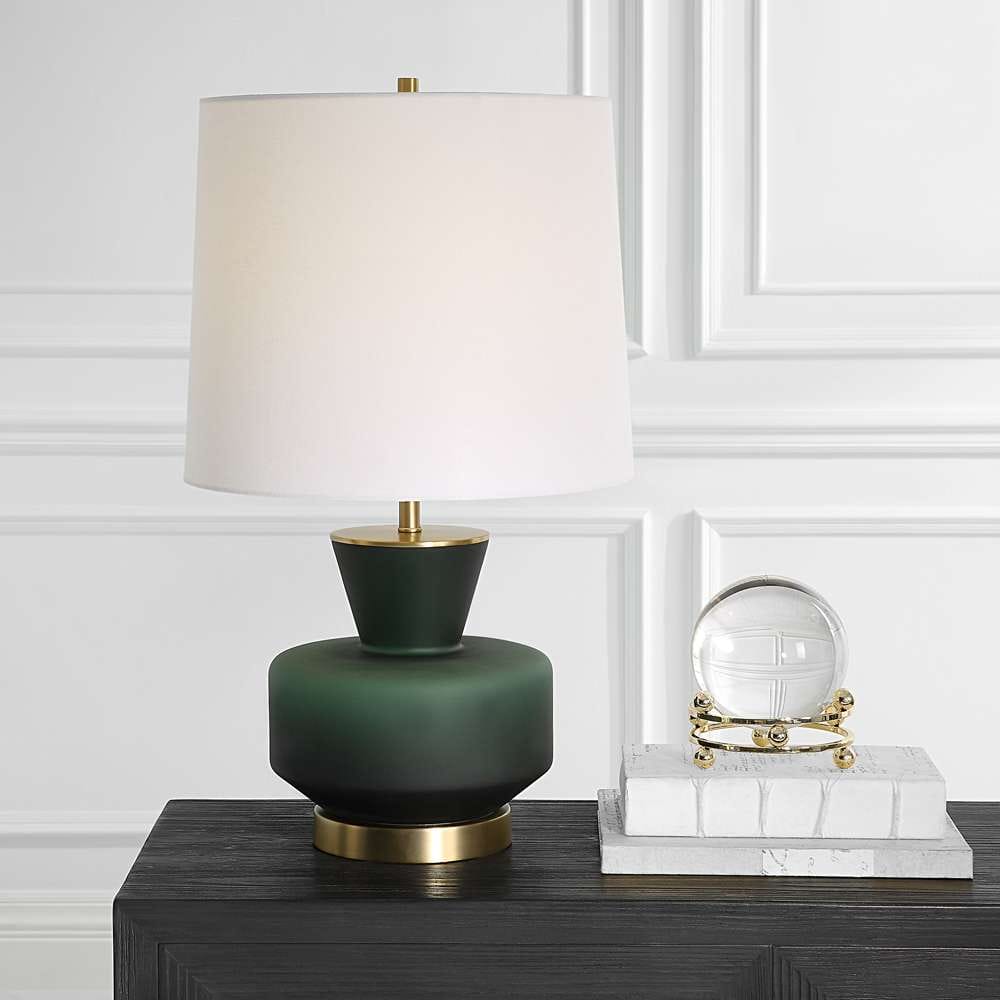 Uttermost - Trentino Dark Emerald Green Table Lamp - 30232-1 veiw 4