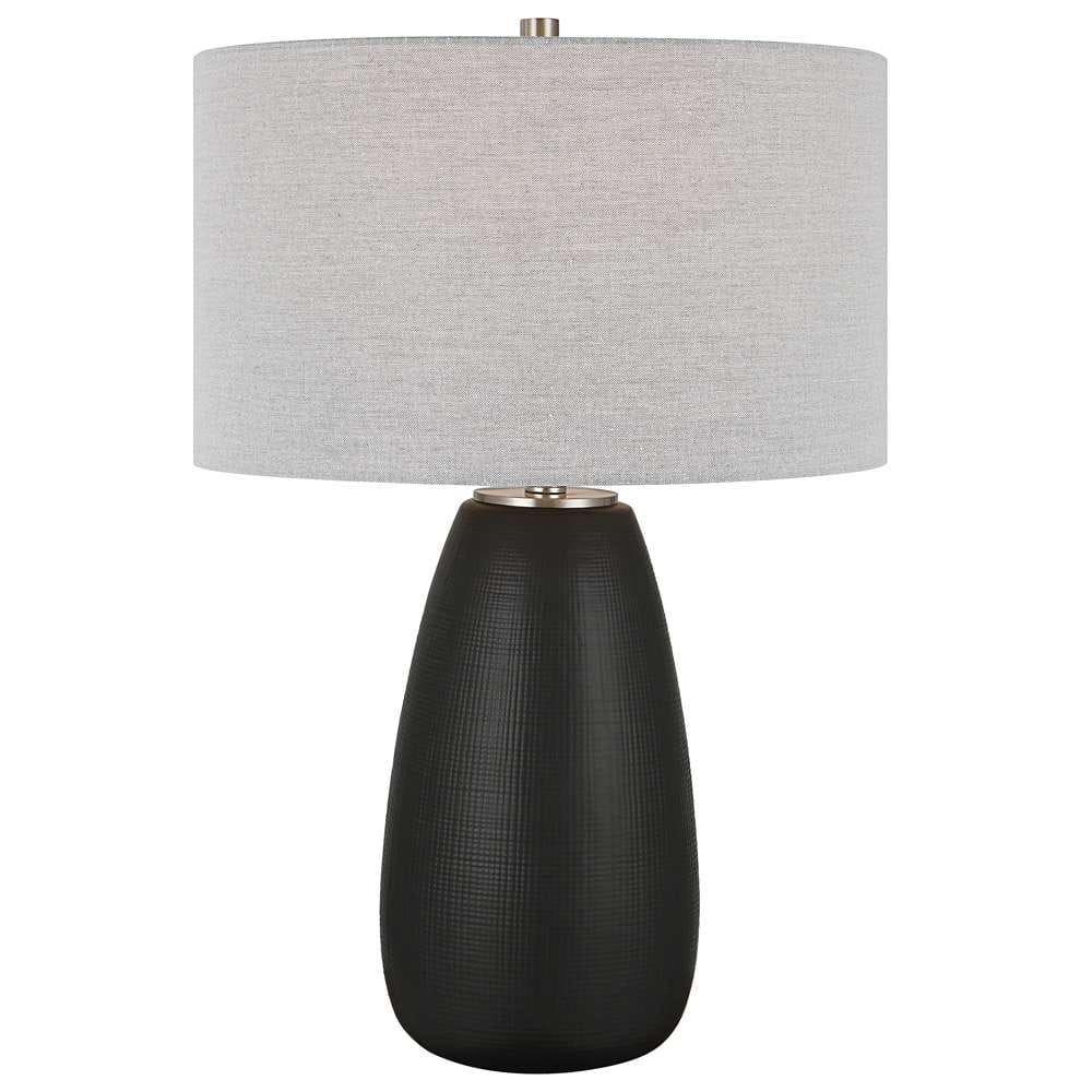 Uttermost - Twilight Satin Black Table Lamp - 30058-1 veiw 1