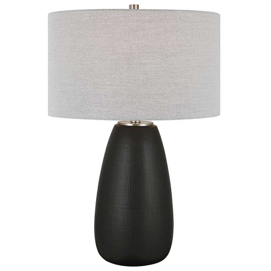 Uttermost - Twilight Satin Black Table Lamp - 30058-1 veiw 1