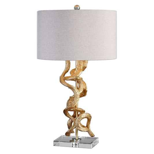 Uttermost - Twisted Vines Gold Table Lamp - 27113-1 veiw 1