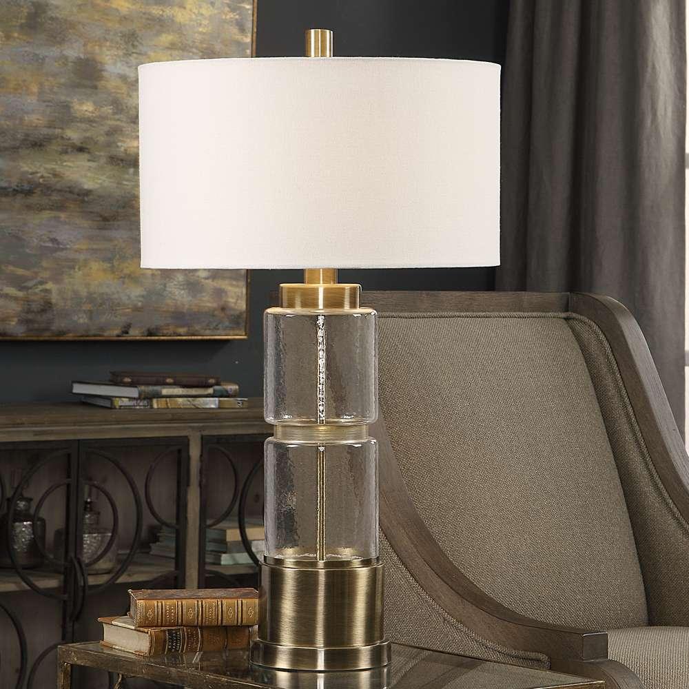 Uttermost - Vaiga Glass Column Lamp - 27830-1 veiw 4