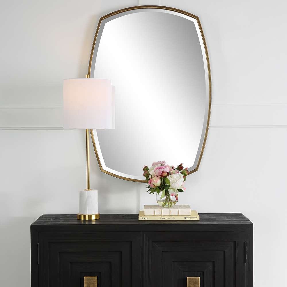 Uttermost - Varenna Aged Gold Vanity Mirror - 09929 veiw 4