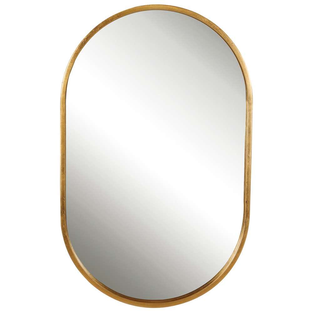 Uttermost - Varina Minimalist Gold Oval Mirror - 09736 veiw 1