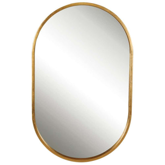Uttermost - Varina Minimalist Gold Oval Mirror - 09736 veiw 1