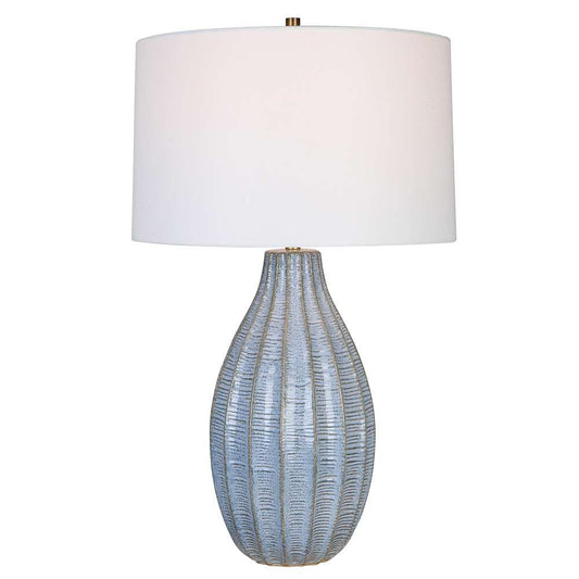 Uttermost - Veston Blue Glaze Table Lamp - 30161-1 veiw 1