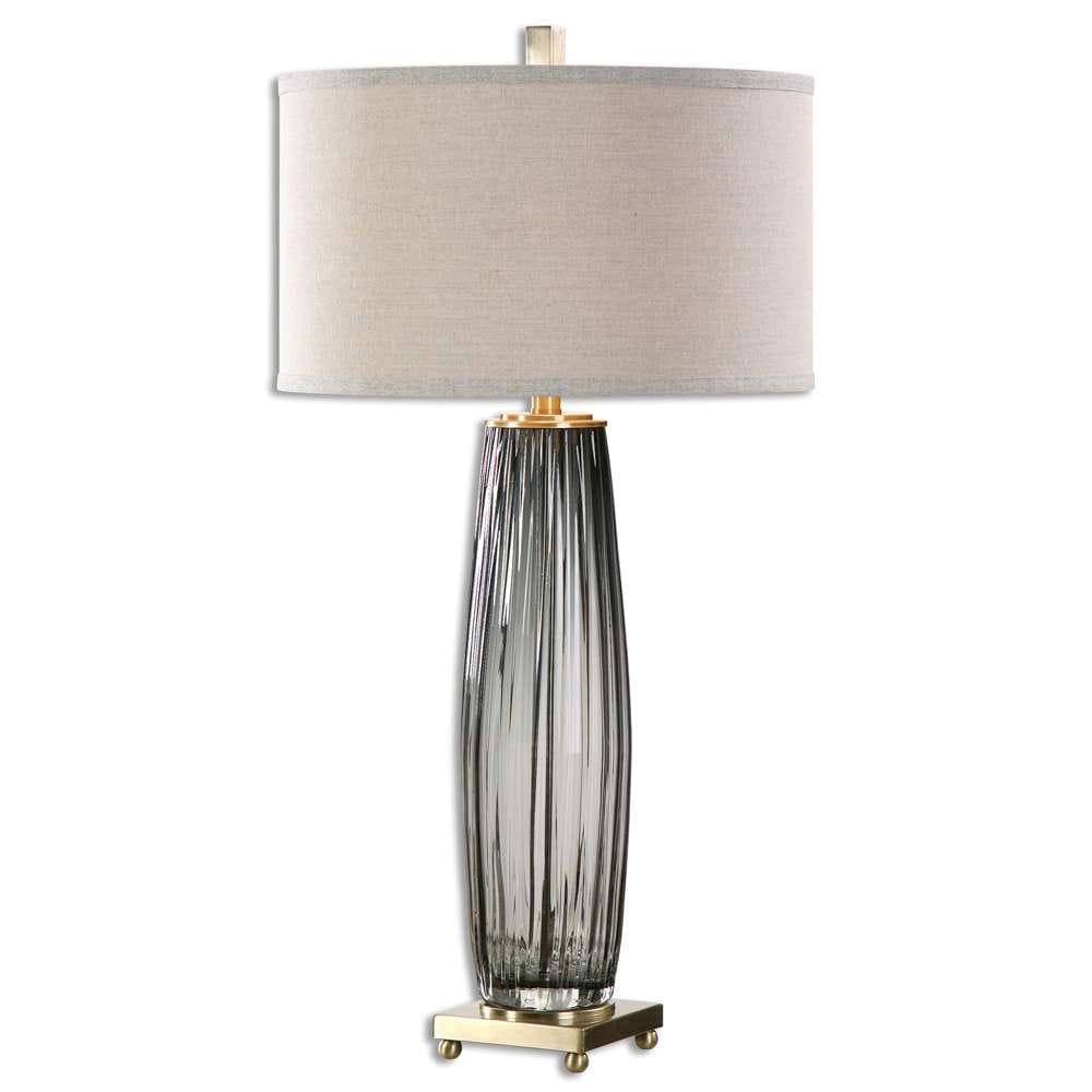 Uttermost - Vilminore Gray Glass Table Lamp - 26698-1 veiw 1