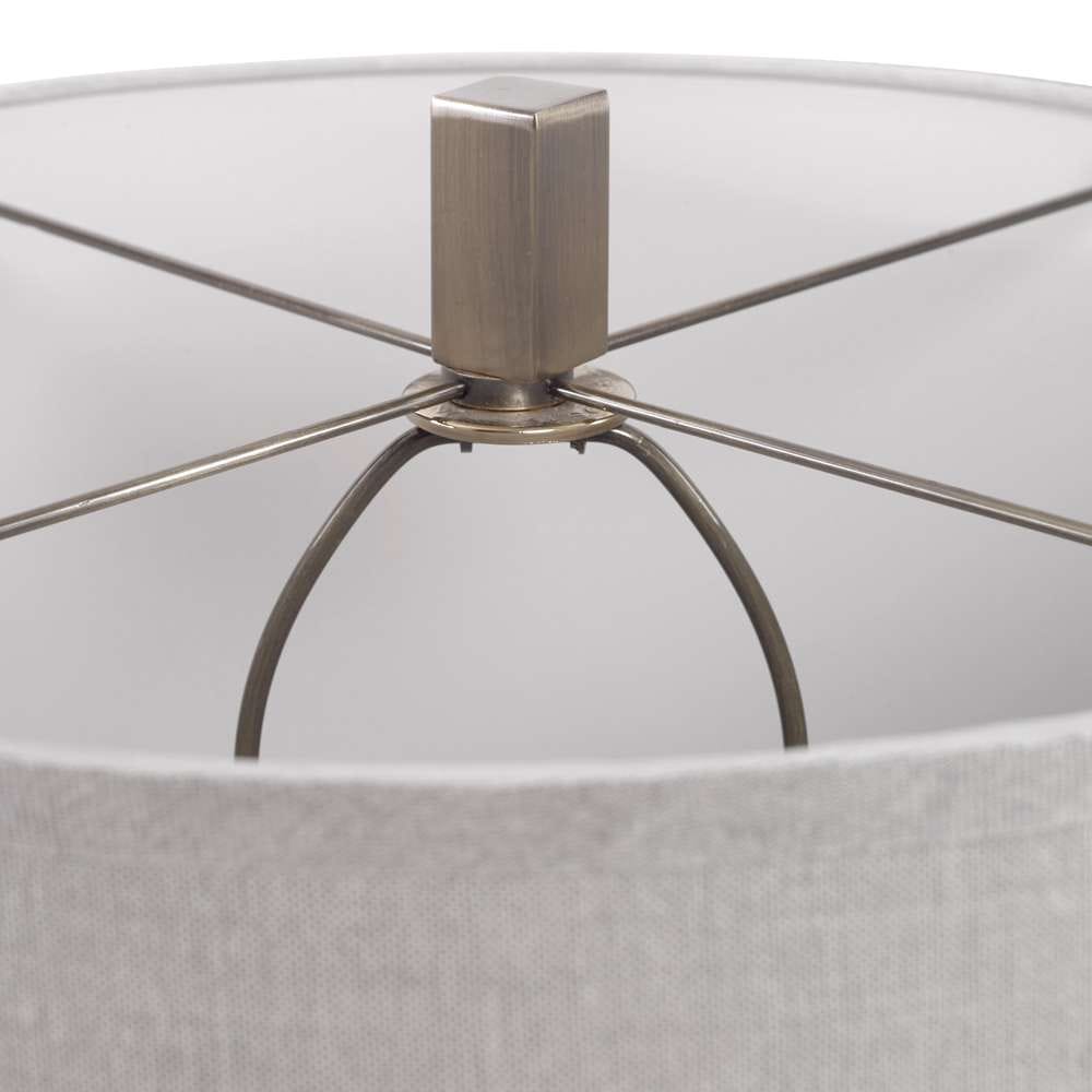 Uttermost - Vilminore Gray Glass Table Lamp - 26698-1 veiw 3