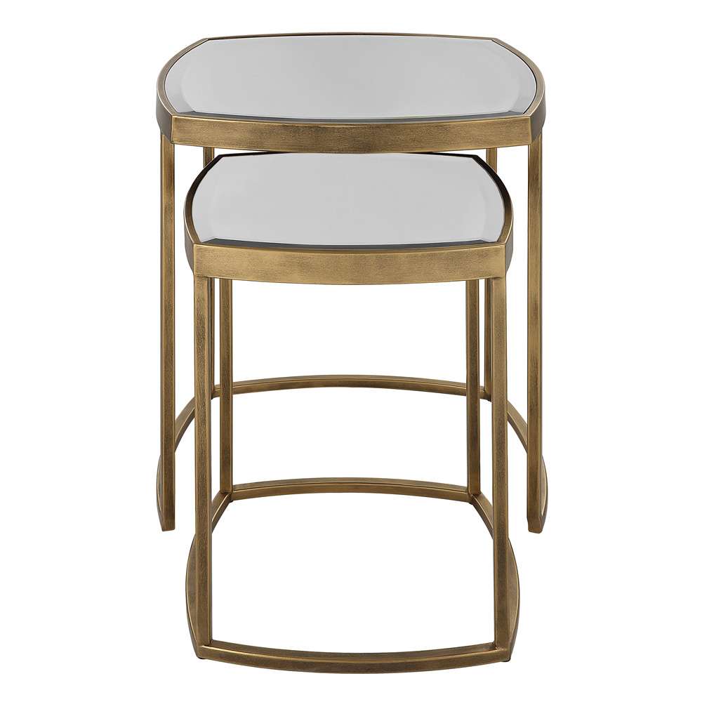 Uttermost - Vista Gold Nesting Tables (Set of 2) - 22957 veiw 1
