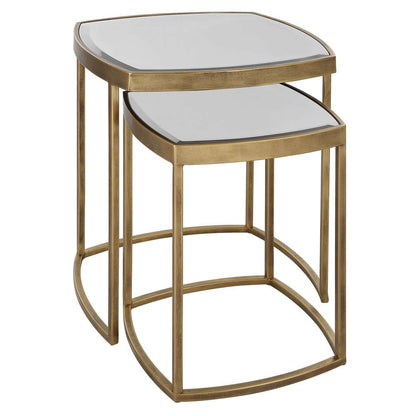 Uttermost - Vista Gold Nesting Tables (Set of 2) - 22957 veiw 3