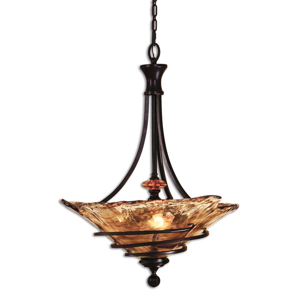 Uttermost - Vitalia 3 Lt Oil Rubbed Bronze Pendant - 21904 veiw 1