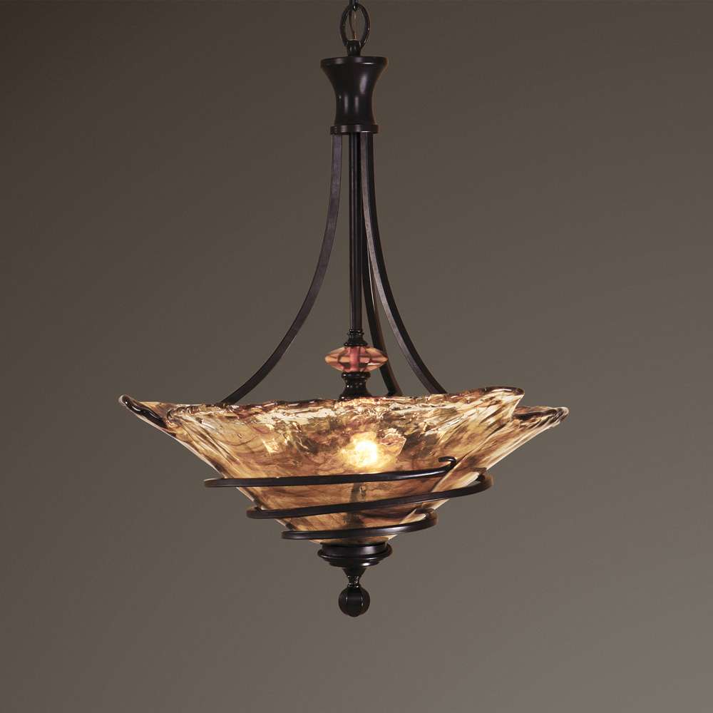 Uttermost - Vitalia 3 Lt Oil Rubbed Bronze Pendant - 21904 veiw 3