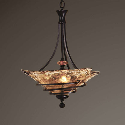 Uttermost - Vitalia 3 Lt Oil Rubbed Bronze Pendant - 21904 veiw 3