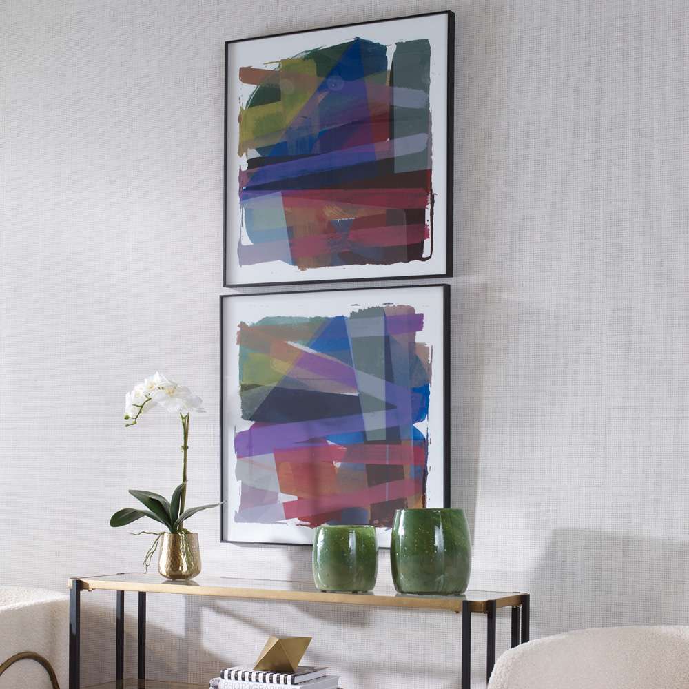 Uttermost - Vivacious Abstract Framed Prints, Set/2 - 41449 veiw 2