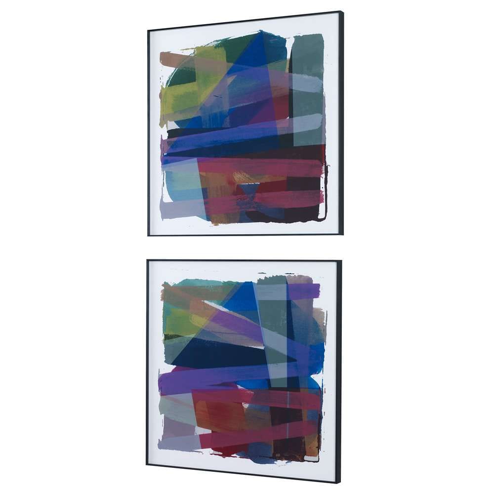 Uttermost - Vivacious Abstract Framed Prints, Set/2 - 41449 veiw 3