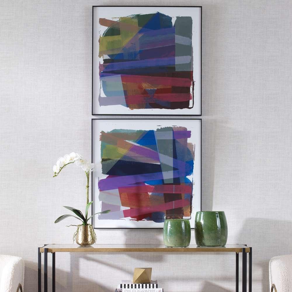 Uttermost - Vivacious Abstract Framed Prints, Set/2 - 41449 veiw 4