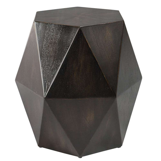 Uttermost - Volker Black Geometric Accent Table - 25272 veiw 1