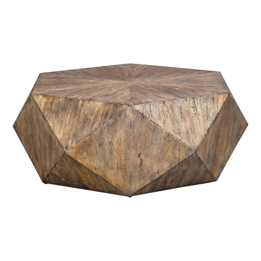 Uttermost - Volker Honey Coffee Table - 25423 veiw 1