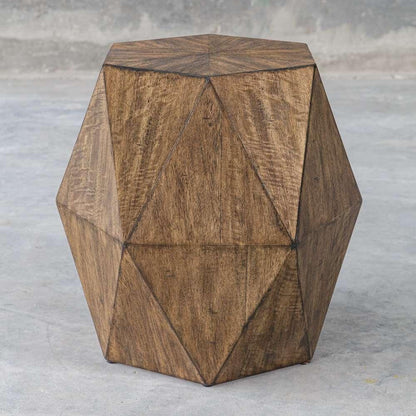Uttermost - Volker Honey Geometric Accent Table - 25274 veiw 2