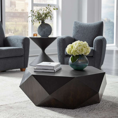 Uttermost - Volker Small Black Coffee Table - 25491 veiw 4
