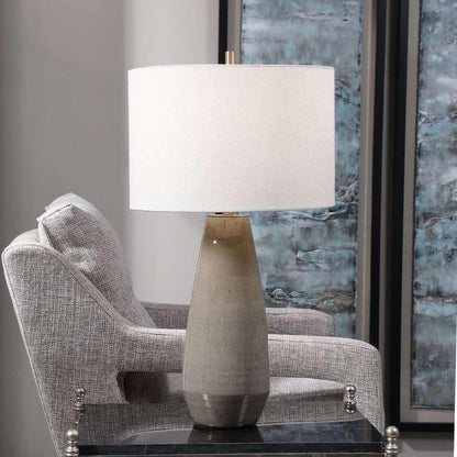Uttermost - Volterra Taupe-Gray Table Lamp - 28394-1 veiw 4
