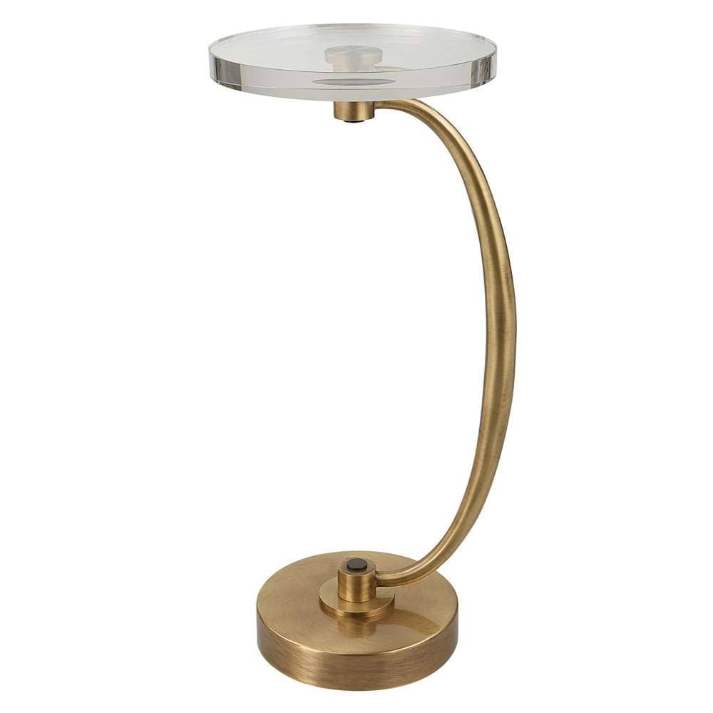 Uttermost - Waveney Brass Drink Table - 25227 veiw 1