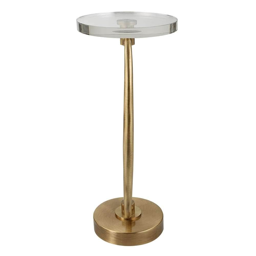 Uttermost - Waveney Brass Drink Table - 25227 veiw 3