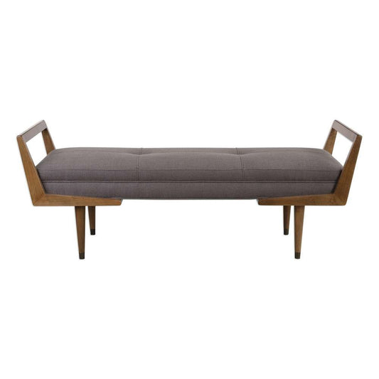 Uttermost - Waylon Mid-Century Modern Bench - 23388 veiw 1