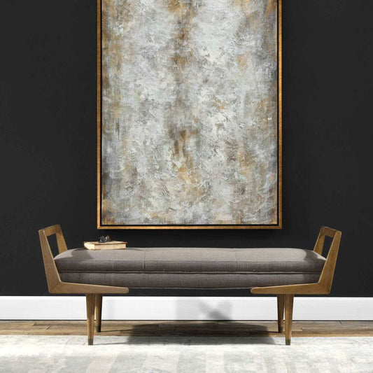 Uttermost - Waylon Mid-Century Modern Bench - 23388 veiw 2