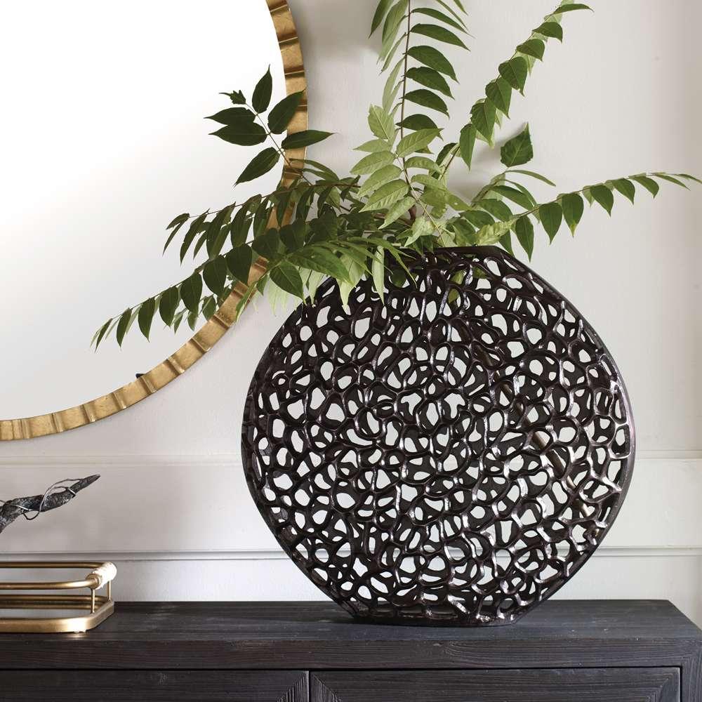 Uttermost - Web Dark Bronze Vase - 18011 veiw 4