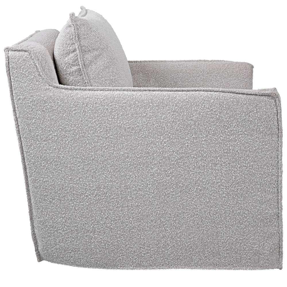 Uttermost - Welland Gray Swivel Chair - 23658 veiw 3
