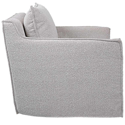 Uttermost - Welland Gray Swivel Chair - 23658 veiw 3