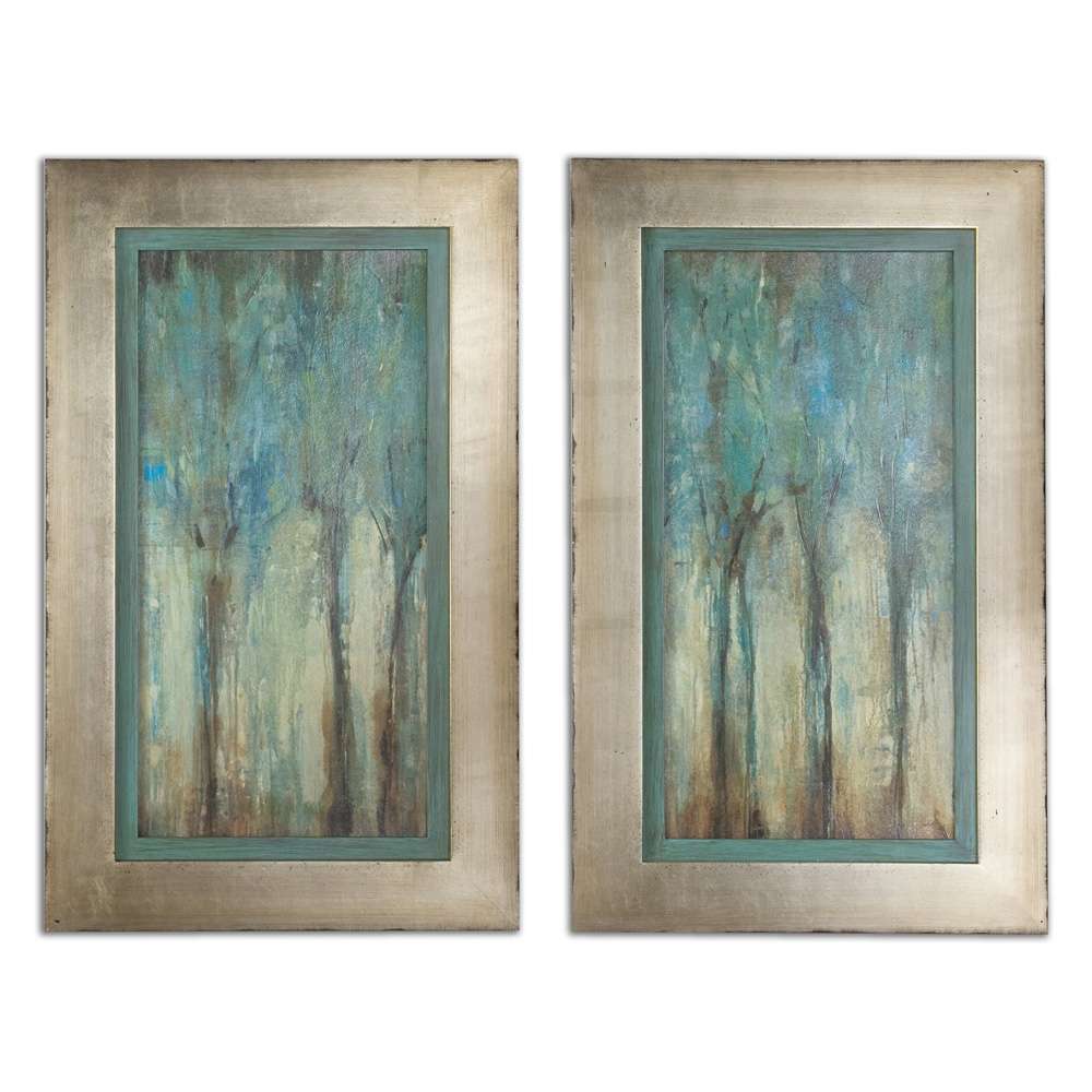 Uttermost - Whispering Wind Framed Art (Set of 2) - 41410 veiw 1