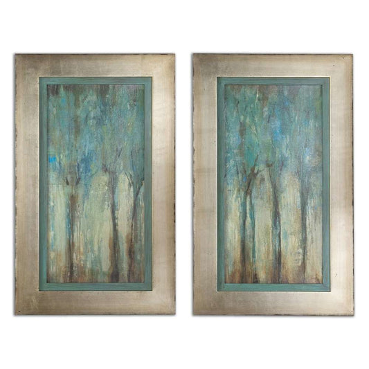 Uttermost - Whispering Wind Framed Art (Set of 2) - 41410 veiw 1