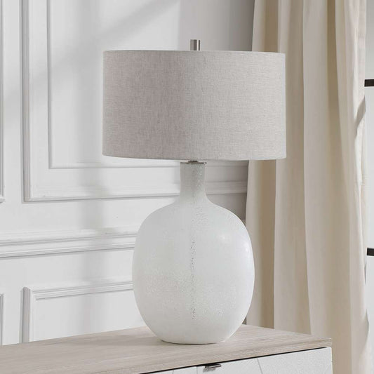 Uttermost - Whiteout Mottled Glass Table Lamp - 28469-1 veiw 2