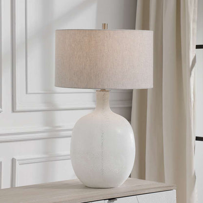 Uttermost - Whiteout Mottled Glass Table Lamp - 28469-1 veiw 4