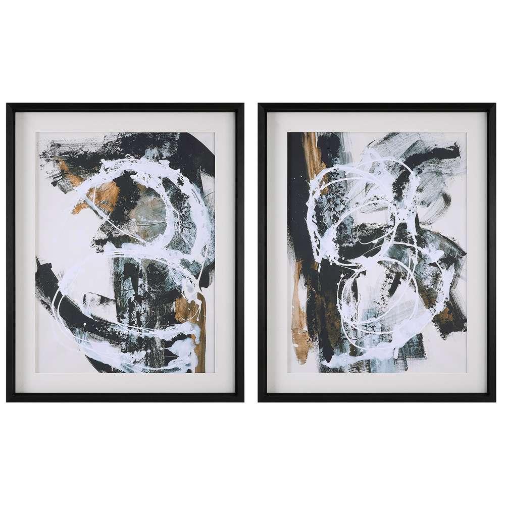 Uttermost - Winterland Abstract Prints, Set/2 - 32265 veiw 1