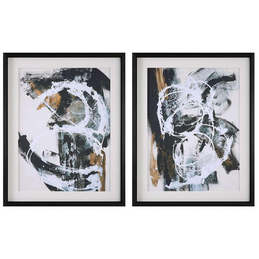 Uttermost - Winterland Abstract Prints, Set/2 - 32265 veiw 1