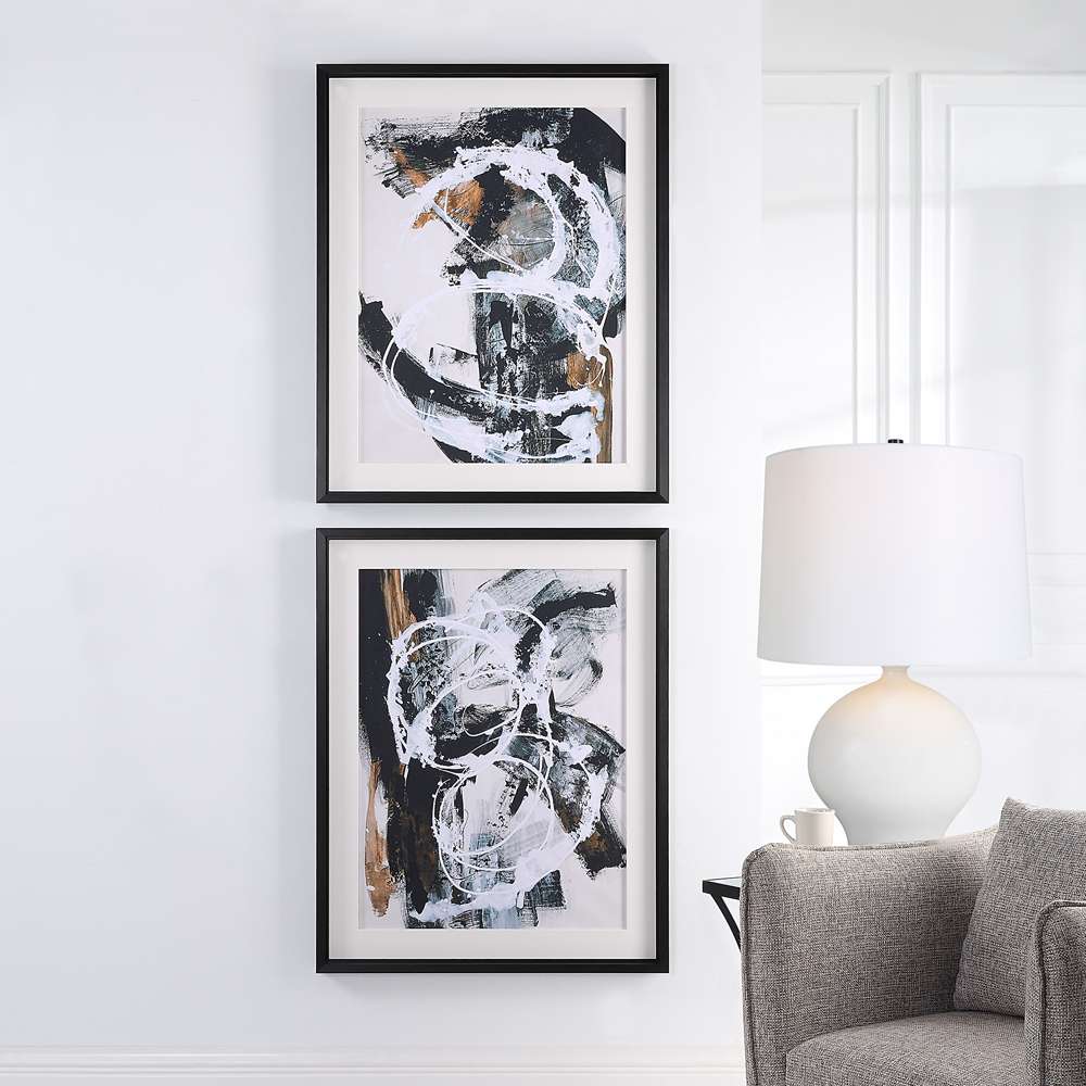 Uttermost - Winterland Abstract Prints, Set/2 - 32265 veiw 4