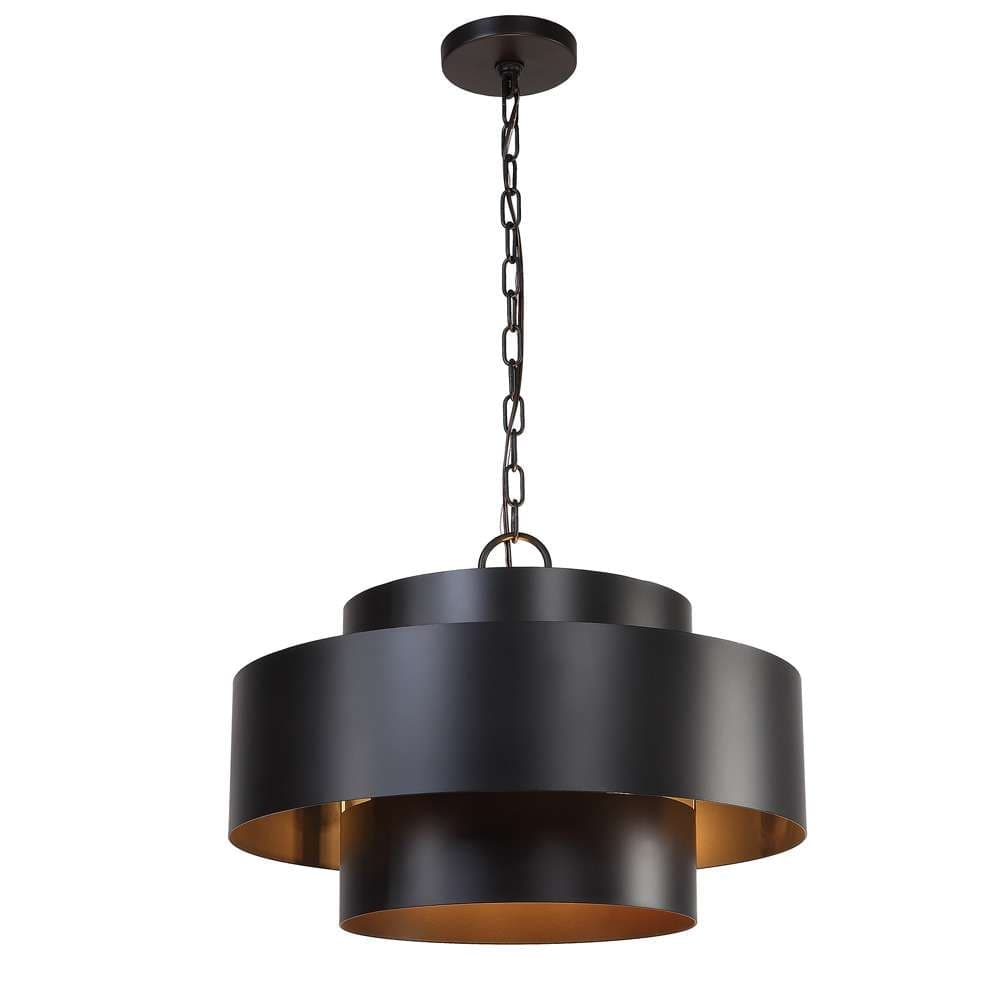 Uttermost - Youngstown Dark Bronze 4 Light Pendant - 21585 veiw 3
